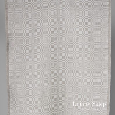 Tkanina w geometryczny wzór.