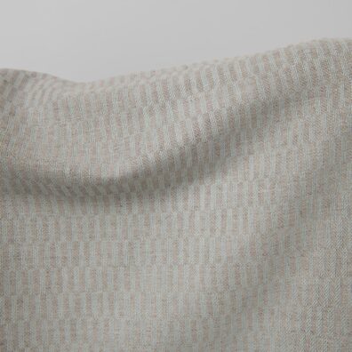 Len w szaro - zielonkawy rzucik