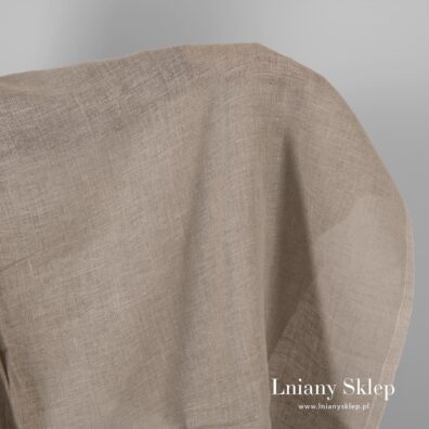 Szarawe płótno lniane