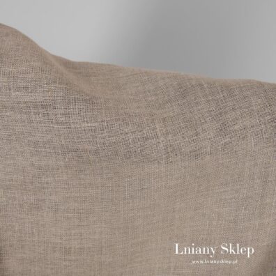 Szarawe płótno lniane