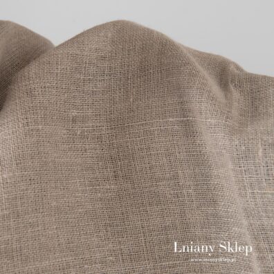 Szarawe płótno lniane