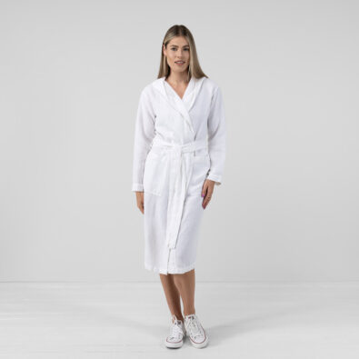 KORE biały szlafrok