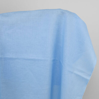 Tkanina lniana niebieska
