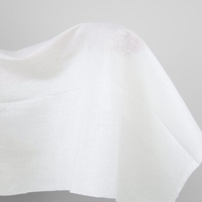 Śnieżnobiała kanwa lniano – bawełniana