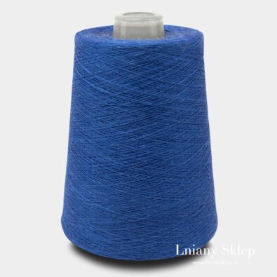 Przędza lniana niebieski granat 2(2)