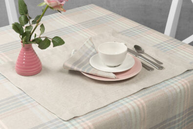 BIGA mereżkowana podkładka stołowa, splot skośny.