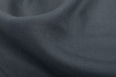 Lniana tkanina ciemnoszara, szeroka
