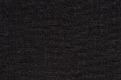 Czarna tkanina w kropki.