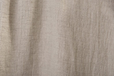Jasnoszara prana tkanina lniana wzór waflowy.