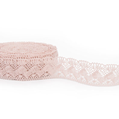 Lniana koronka lekki róż Nr. 54