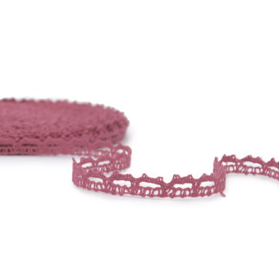Różowa lniana koronka Nr. 58