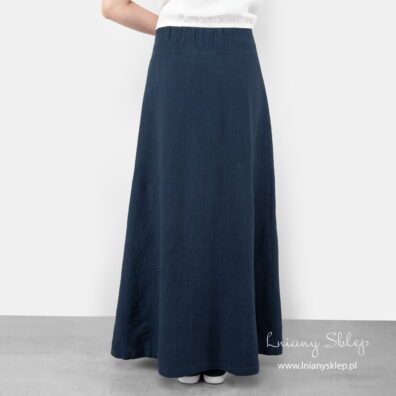 W okolicy talii na plecach - gumka.