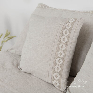 Poszweka szyta "na zakładkę".