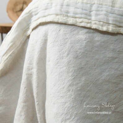 Prana tkanina len + bawełna.