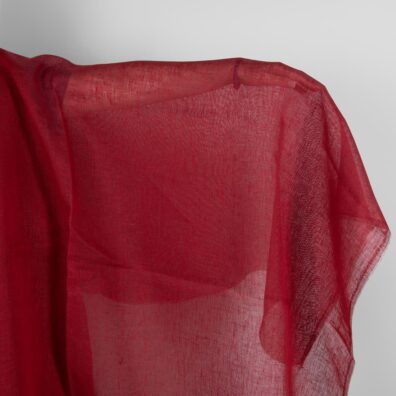 Len wiśniowy przeźroczysty melanż