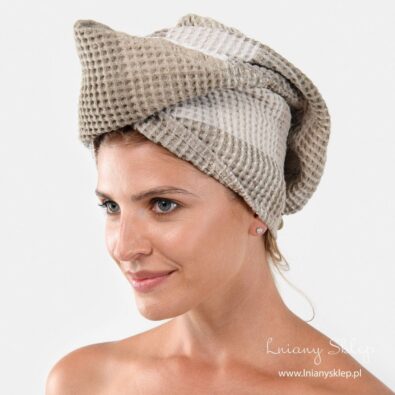 BINGO czapeczka do sauny na guziczku.