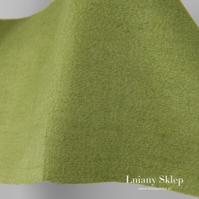 Len 100% w kolorze świeżej zieleni.