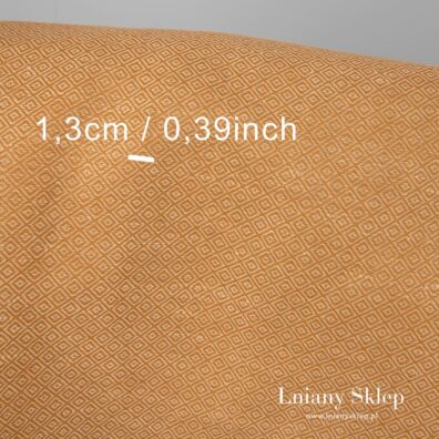 Wzór rombów. Rozmiary.