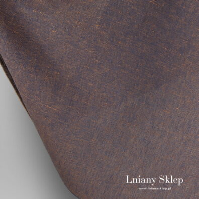 Lniano - bawełniana tkanina 150 cm szerokość.