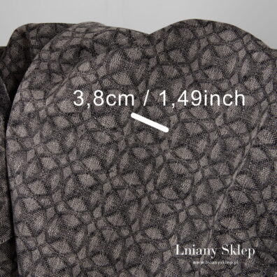 Tkanina we wzór geometryczny. Trochę matematyki.