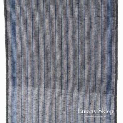 Ciemny waflowy len ścierkowy.