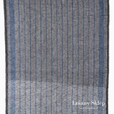 Ciemny waflowy len ścierkowy.