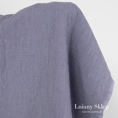 Dekatyzowany fioletowy len.