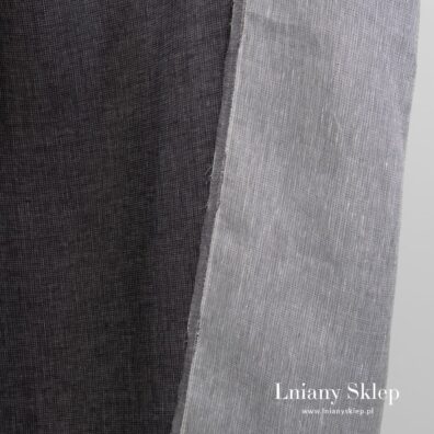 Dwustronna tkanina lniana.