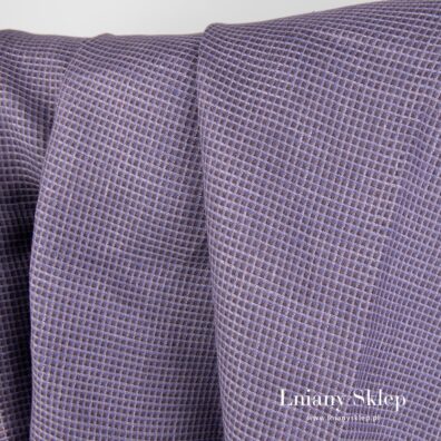 Waflowa tkanina 100% lniana.