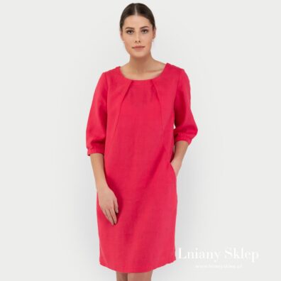 ALFA czerwona sukienka.