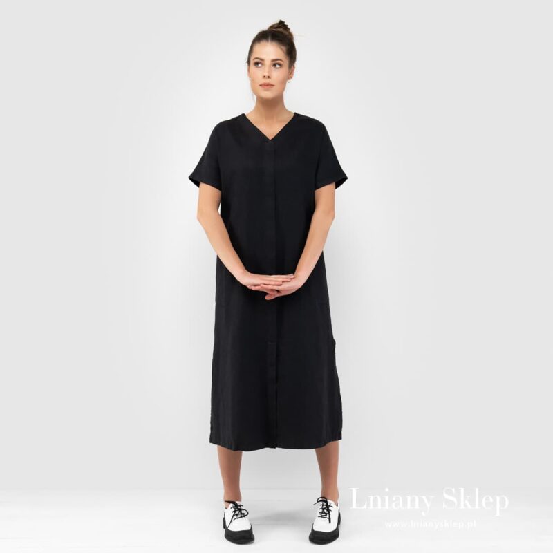 TOKYO czarna sukienka.