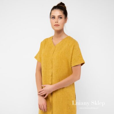 Krótki rękaw kimono.