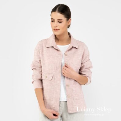 CRETA różowy żakiet.