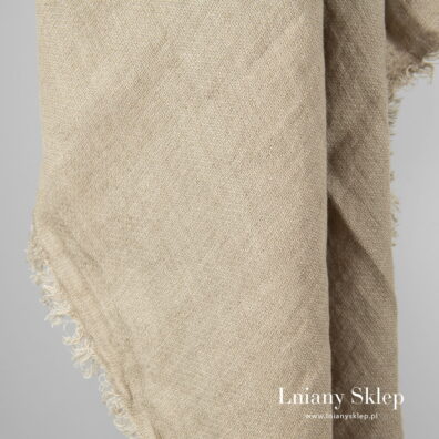 Mięciutka po praniu chusta lniana.