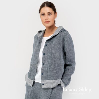 AZORA żakiet w stylu sportowym.