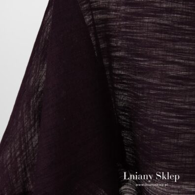 Lniano - bawełniana tkanina.