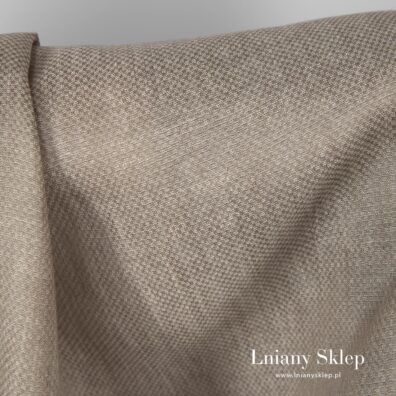 Lekki, prześwitujący len.