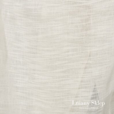 Prtześwitujący len w prążki.