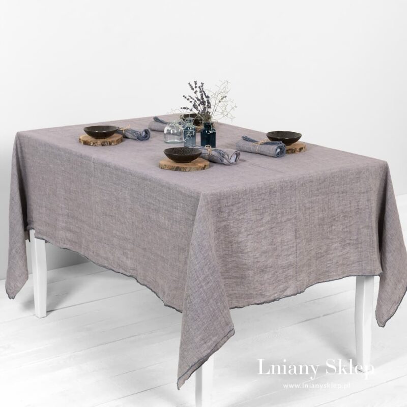 LOBELIA fioletowy obrus.