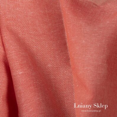 Lniano - bawełniana tkanina.