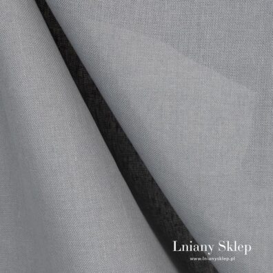 Stalowoszary ciężki len.