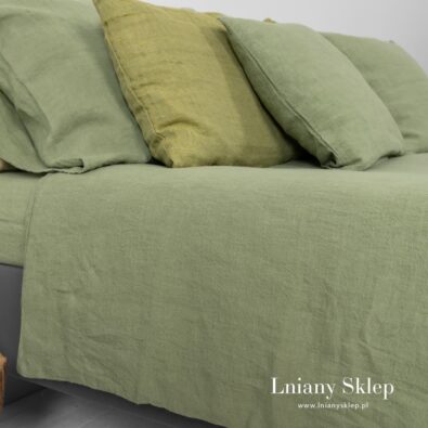 Jasnozielona poszwa na okrycie "Oliv".