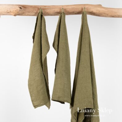 FLINT zielony ręcznik.