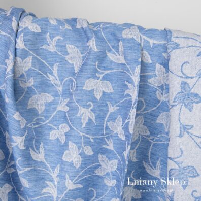 Dwustronna tkanina żakardowa.