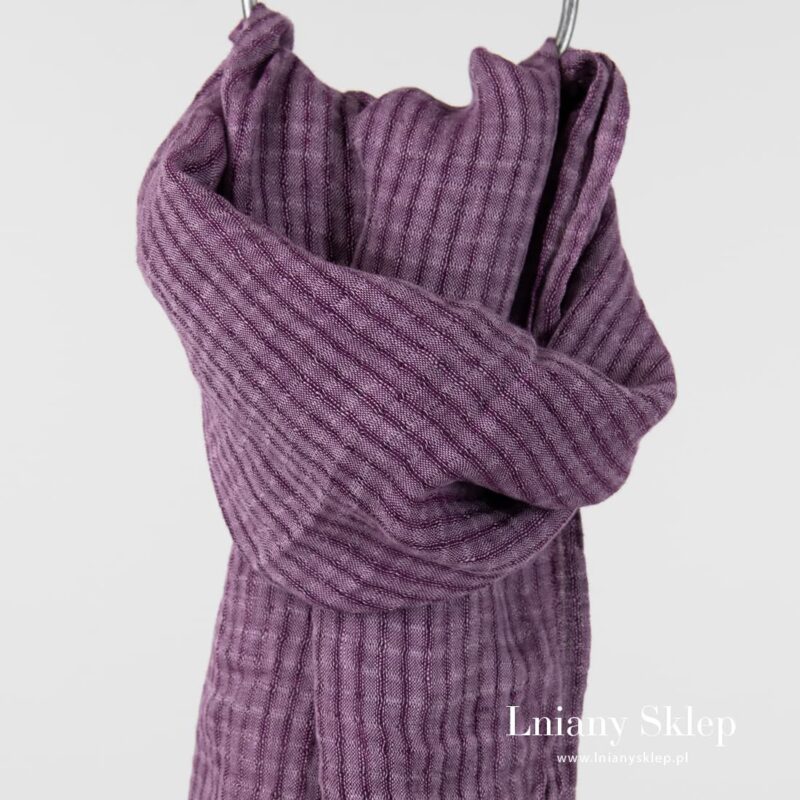 MARE fioletowy szalik.