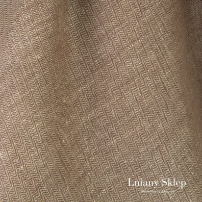 Lekka lniana tkanina.