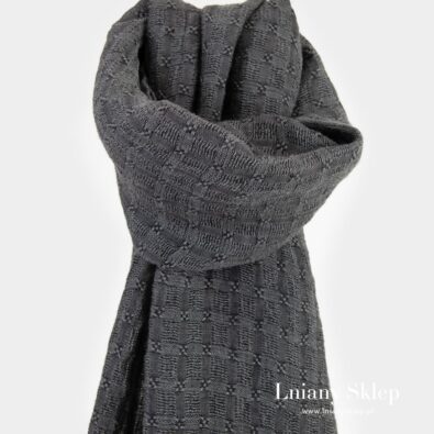 GALAXY szary szalik.