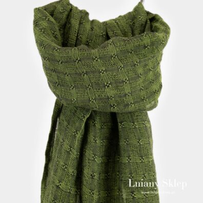 GALAXY zielony szalik.