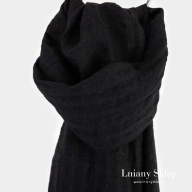 COPEN czarny szalik.