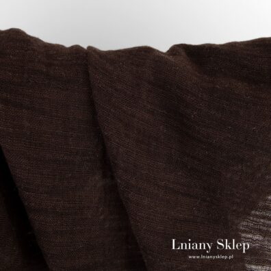 Tkanina lniano - bawełniana.